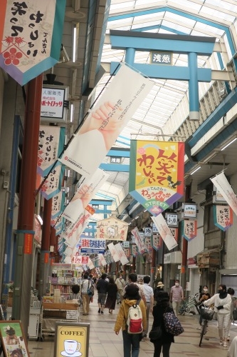 淀君の墓を散歩｜天満の商店街・市場から中崎町を通って梅田まで散歩