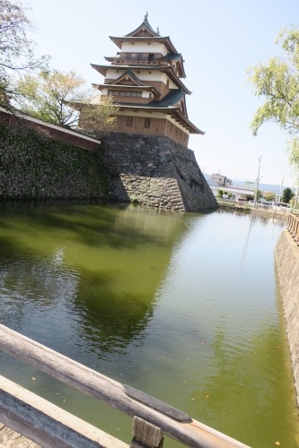 上諏訪を散歩｜小学生のときにきた高島城と昭和の看板建築通を散歩
