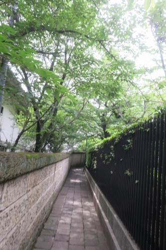 幽霊坂を散歩（東京都港区三田）やっぱり幽霊がでるらしい