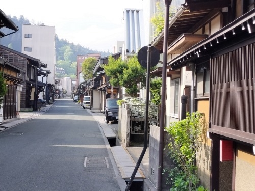 高山を散歩|朝市からの下三之町中組保存地区 越中街道保存地区散歩