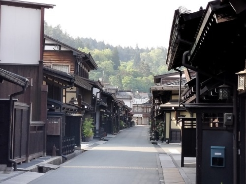 高山を散歩|朝市からの下三之町中組保存地区 越中街道保存地区散歩