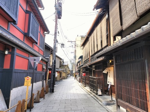 祇園を散歩|桜満開の京都で歴史の街祇園と裏路地ををぶらり散歩して