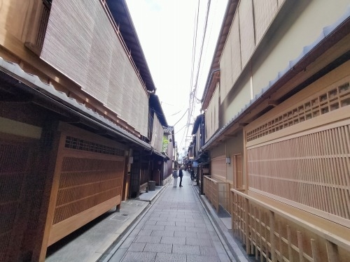 祇園を散歩|桜満開の京都で歴史の街祇園と裏路地ををぶらり散歩して
