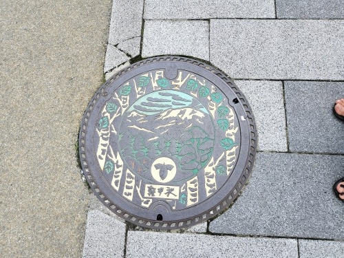 マンホール関東・中部編 マンホールにはその魅力が満載 下をみて歩こう