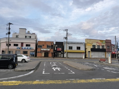 野辺地を散歩|北野辺地駅からりんごを箱買しながら野辺地駅まで散歩