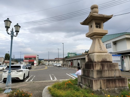 野辺地を散歩|北野辺地駅からりんごを箱買しながら野辺地駅まで散歩