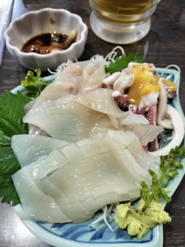 八戸を散歩|青森はイカが美味いんだよ・おいしい海鮮の夕食でいい夜