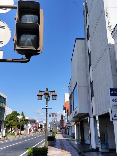 一ノ関を散歩|晴天の錦町水天宮通りをぶらぶら散歩はとっても楽しい