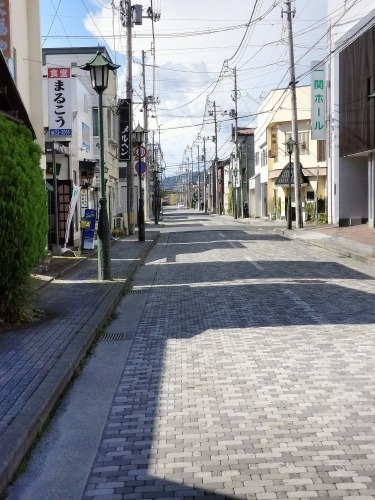 一ノ関を散歩|晴天の錦町水天宮通りをぶらぶら散歩はとっても楽しい