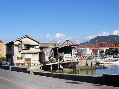 音戸を散歩|音戸瀬戸 鰯浜の街並みと音戸瀬戸 北隠渡の街並み散歩