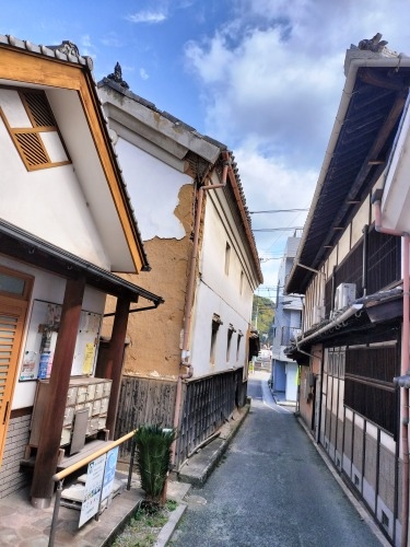 音戸を散歩|音戸瀬戸 鰯浜の街並みと音戸瀬戸 北隠渡の街並み散歩