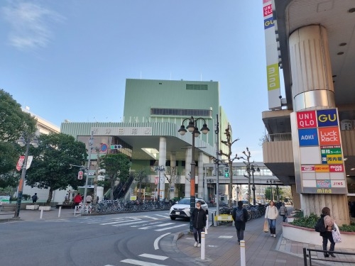 津田塾を散歩|京成津田沼駅からJR津田沼駅までさんぽしてみたぞ